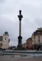 Statue of King Zygmunt III on Zygmunt's Column in Warsaw