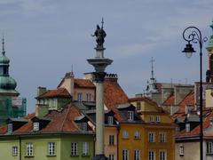 Upper part of Sigismund's Column in Warsaw