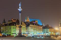 Sigismund's Column in Warsaw's Old Town