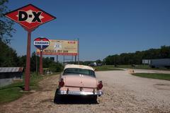 Route 66 motors and gift shop in St. James, Missouri