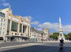 Avenida da Liberdade in Lisbon, Portugal 2021