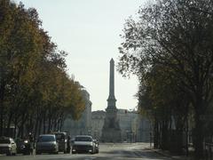 Avenida da Liberdade with Monument to the Restorers, Lisbon