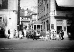 Vintage tram in Santo Antão from the 1940s