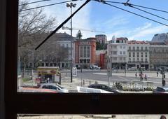 Elevador da Glória funicular in Lisbon