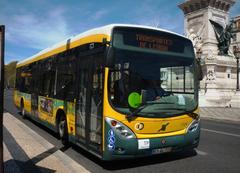 Vintage tram 1709_Carris in a street of Lisbon