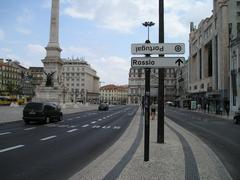 Praça dos Restauradores in Lisboa