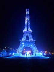 Eiffel Tower replica in Seven Wonders Park, Kota