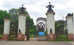 Main entrance of Lalbagh Palace compound