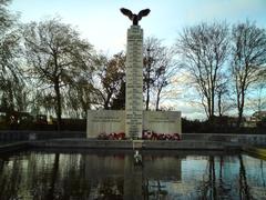 Polish War Memorial in South Ruislip, UK