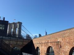 View from the Empire Stores in Dumbo, Brooklyn