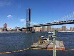 View from the Empire Stores in Dumbo, Brooklyn