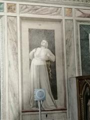 Scrovegni Chapel interior with frescoes by Giotto