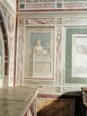 Interior view of the Scrovegni Chapel in Padua