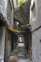 Interior passage of Büyük Valide Han in 2014