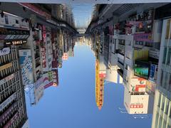 View of Dotonbori canal in Osaka