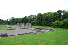 View of Mellifont Cistercian Abbey