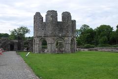 Mellifont Cistercian Abbey view