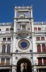 Clock Tower in St. Mark's Square, Venice