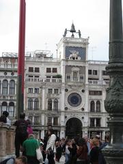 Clock tower at Piazza San Marco