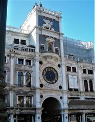 Clock tower in Piazza San Marco, Venice