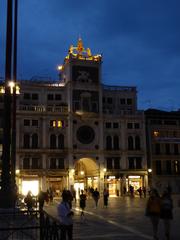 Clock tower in Piazza San Marco, Venice