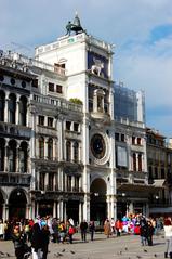 Piazza San Marco Tower of the Moors Venice