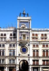 Torre dell'orologio in Venice after restoration