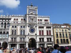 Piazza San Marco Clock Tower in Venice