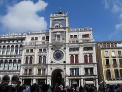 Clock tower in Piazza San Marco, Venice