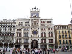 Venice Clock Tower in St. Mark's Square