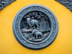 Relief in the Jade Buddha Temple in Shanghai