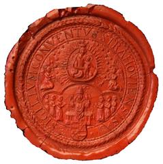 Seal of the Strahov Convention, 1475