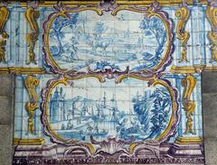 Rococo tile panel from the Casa da Rua de São Miguel