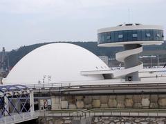 Centro Cultural Internacional Oscar Niemeyer in Avilés, Asturias, Spain