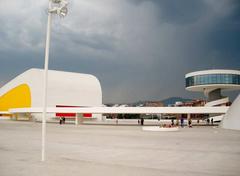 Centro Cultural Internacional Oscar Niemeyer in Avilés, Asturias, Spain