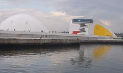 Centro Cultural Internacional Oscar Niemeyer in Avilés, Asturias, Spain