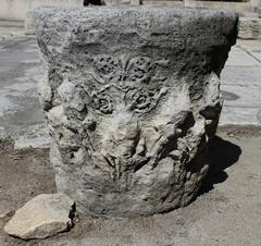 sculpted stone in Arles Roman Theatre