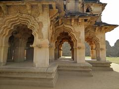 Hampi Lotus Mahal Pillars