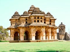 Indian temple with intricate architecture