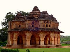 Lotus Mahal at Zanana Enclosure