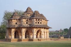 Lotus Mahal front view