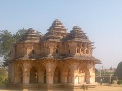 Lotus Mahal in Zenana Enclosure, Hampi