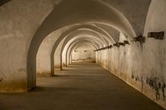 interiors of Colonel Bailey's Dungeon in Srirangapatna Fort