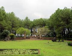 North side of Thien Mu Pagoda Monastery Park, Hue, Vietnam