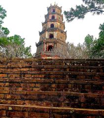 Pagoda of the Celestial Lady in Thien Mu, Vietnam