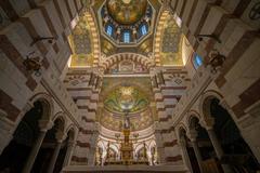 High altar of Basilique Notre-Dame de la Garde in Marseille