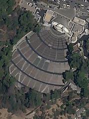 Hollywood Bowl in Los Angeles captured by SkySat on August 22, 2017