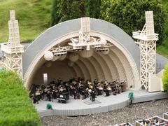 Hollywood Bowl concert venue at dusk