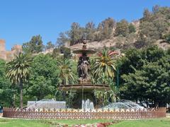 Fuente de las Tres Gracias in Plaza General Torrijos, Málaga