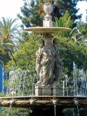 Fuente de las Tres Gracias in Málaga